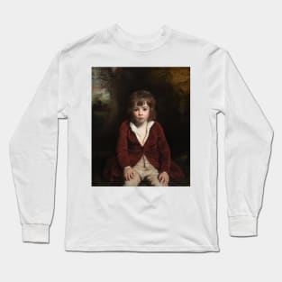 Portrait of Master Bunbury by Joshua Reynolds Long Sleeve T-Shirt